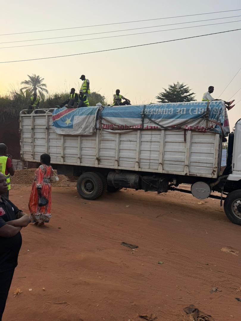 Travaux de réhabilitation de la route principale de Kikoti